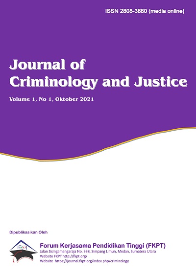  Journal of Criminology and Justice